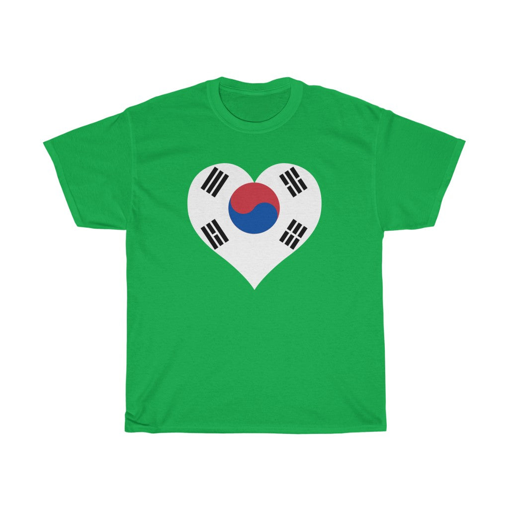 South Korea Heart Flag Standard Tee - Unisex