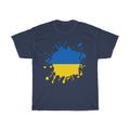 Ukraine Splat Flag Standard Tee - Unisex