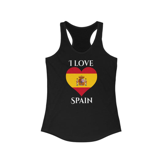 Spain Heart Flag Tank 2 - Women