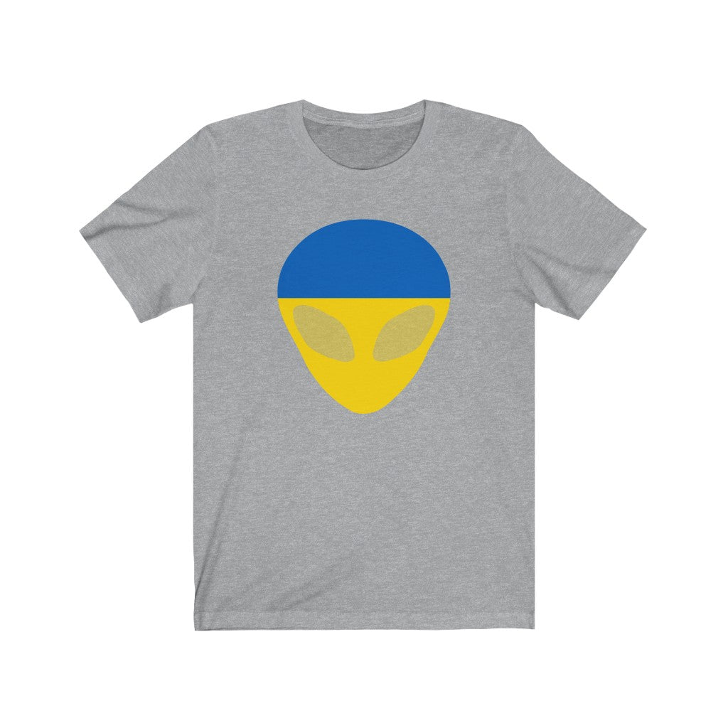 Ukraine Alien Flag Premium Tee - Unisex