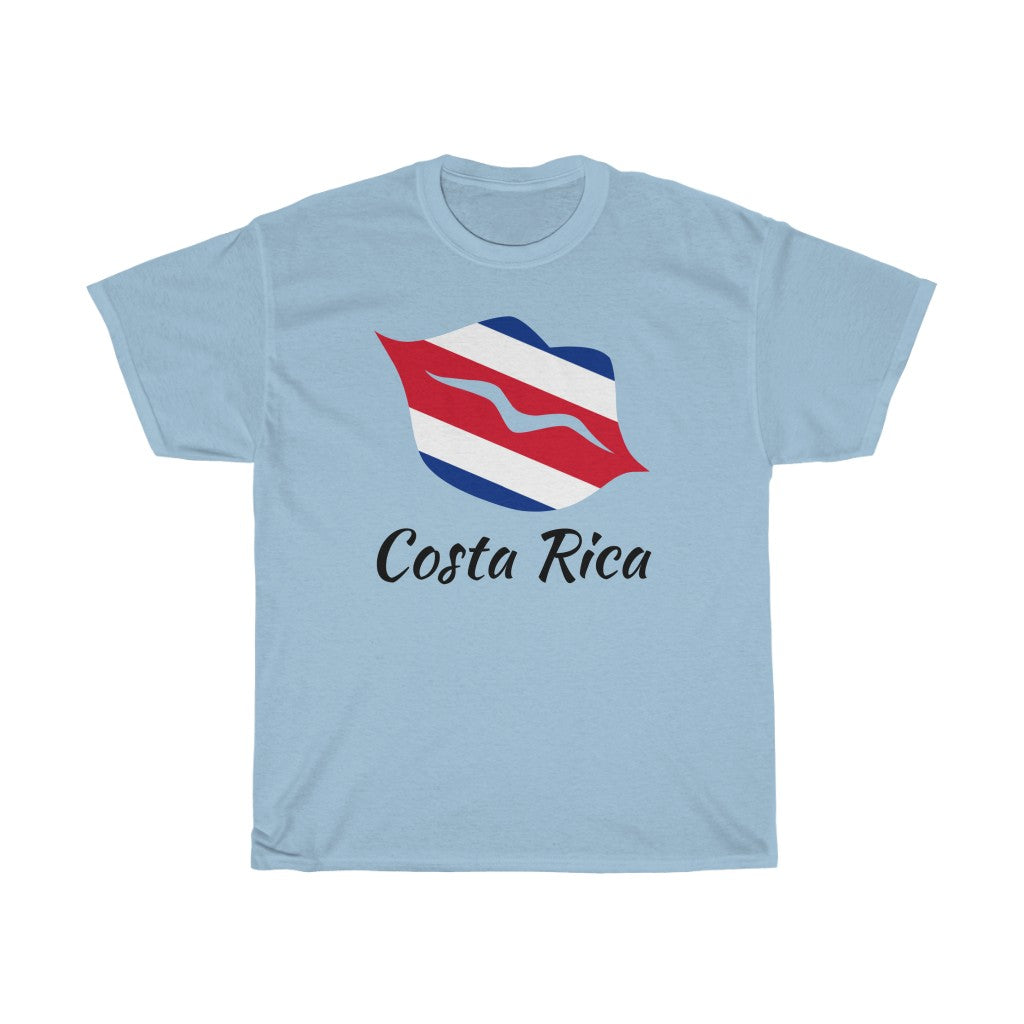 Costa Rica Lips Flag Standard Tee 1 - Unisex