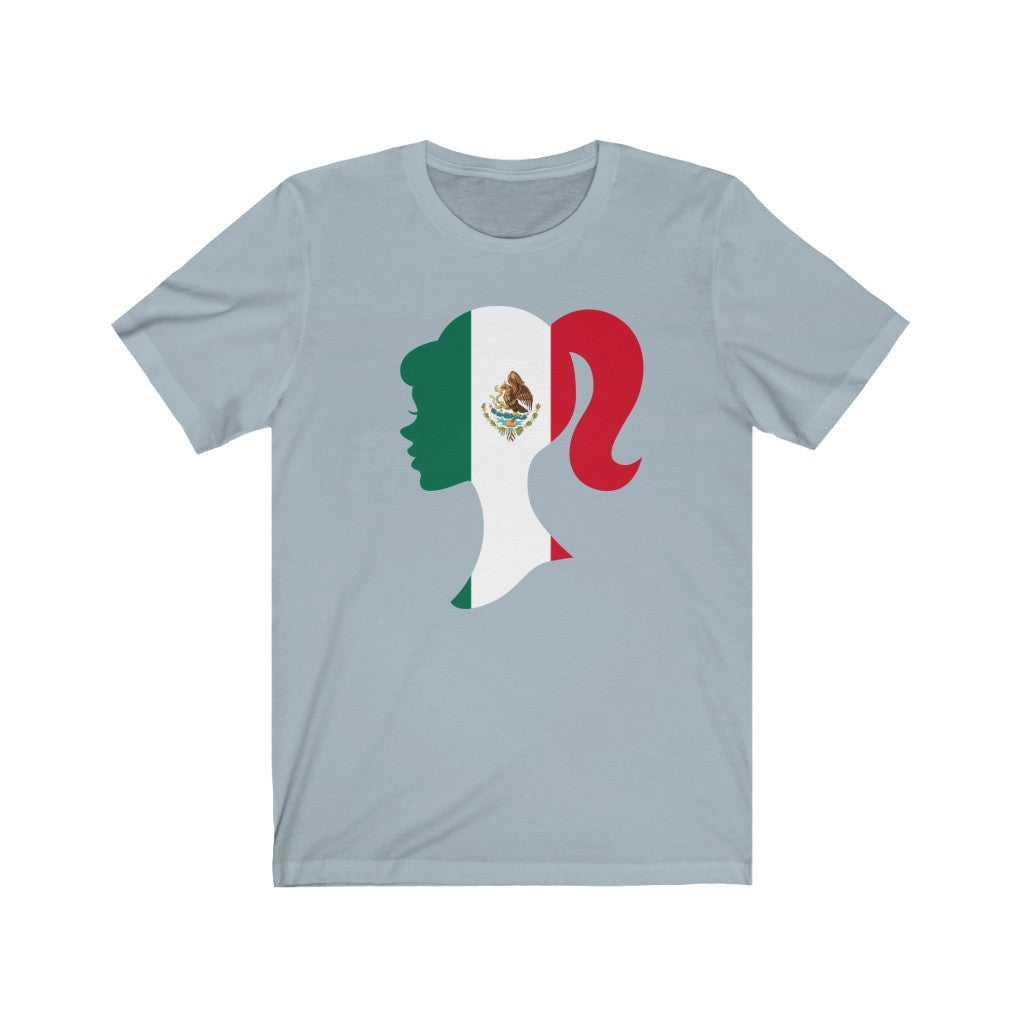 Mexico Girl Flag Premium Tee - Unisex
