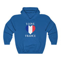 France Heart Flag Hoodie Sweatshirt 2 - Unisex