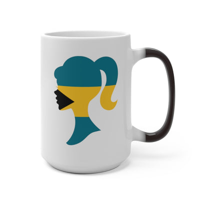 Bahamas Girl Color Changing Mug