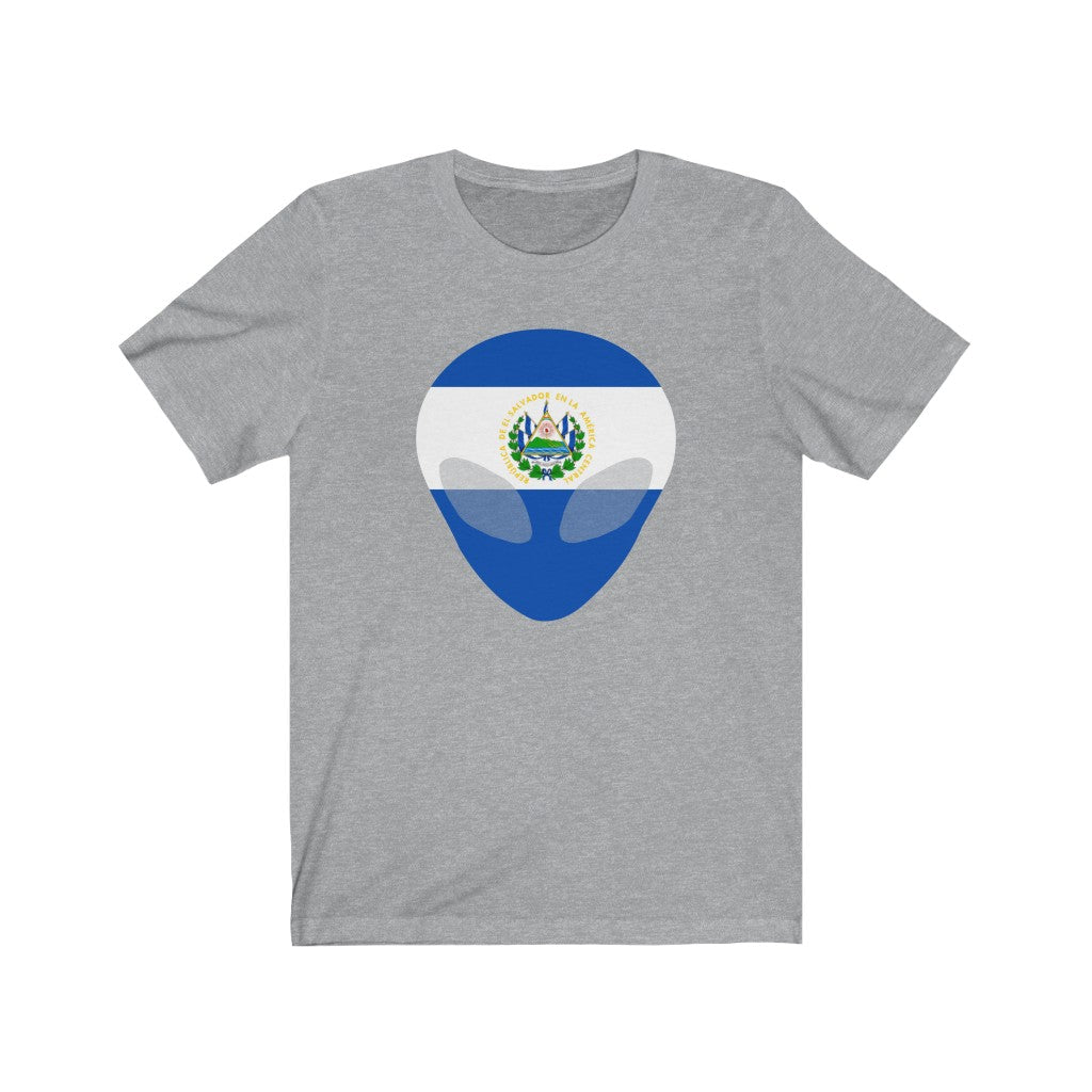 El Salvador Alien Flag Premium Tee - Unisex