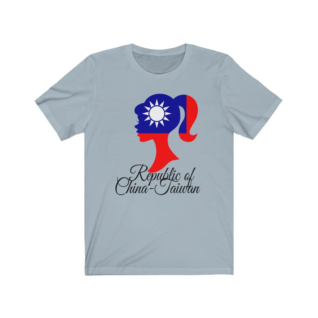 Republic of China - Taiwan Girl Flag Premium Tee 1 - Unisex