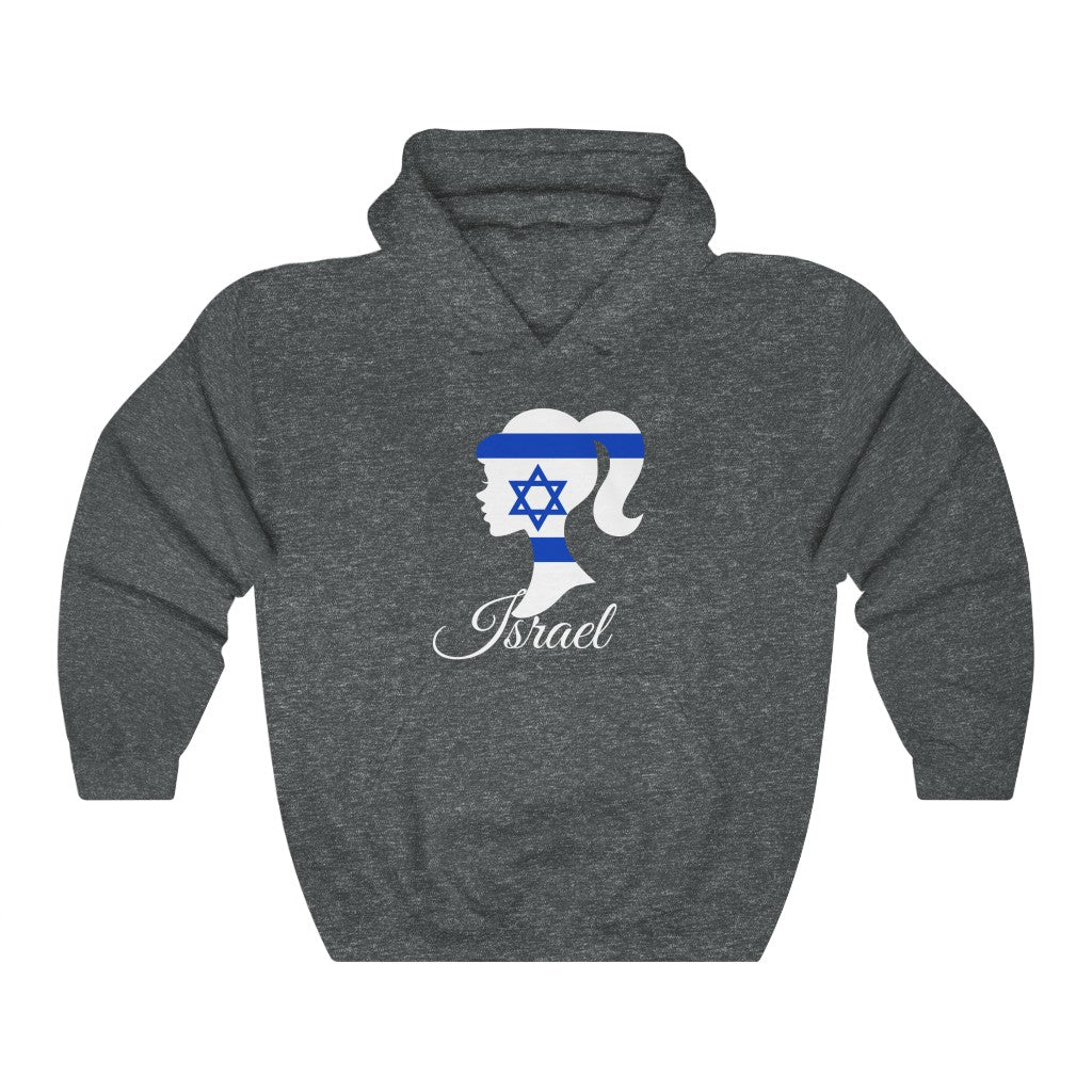 Israel Girl Flag Hoodie Sweatshirt 2 - Unisex