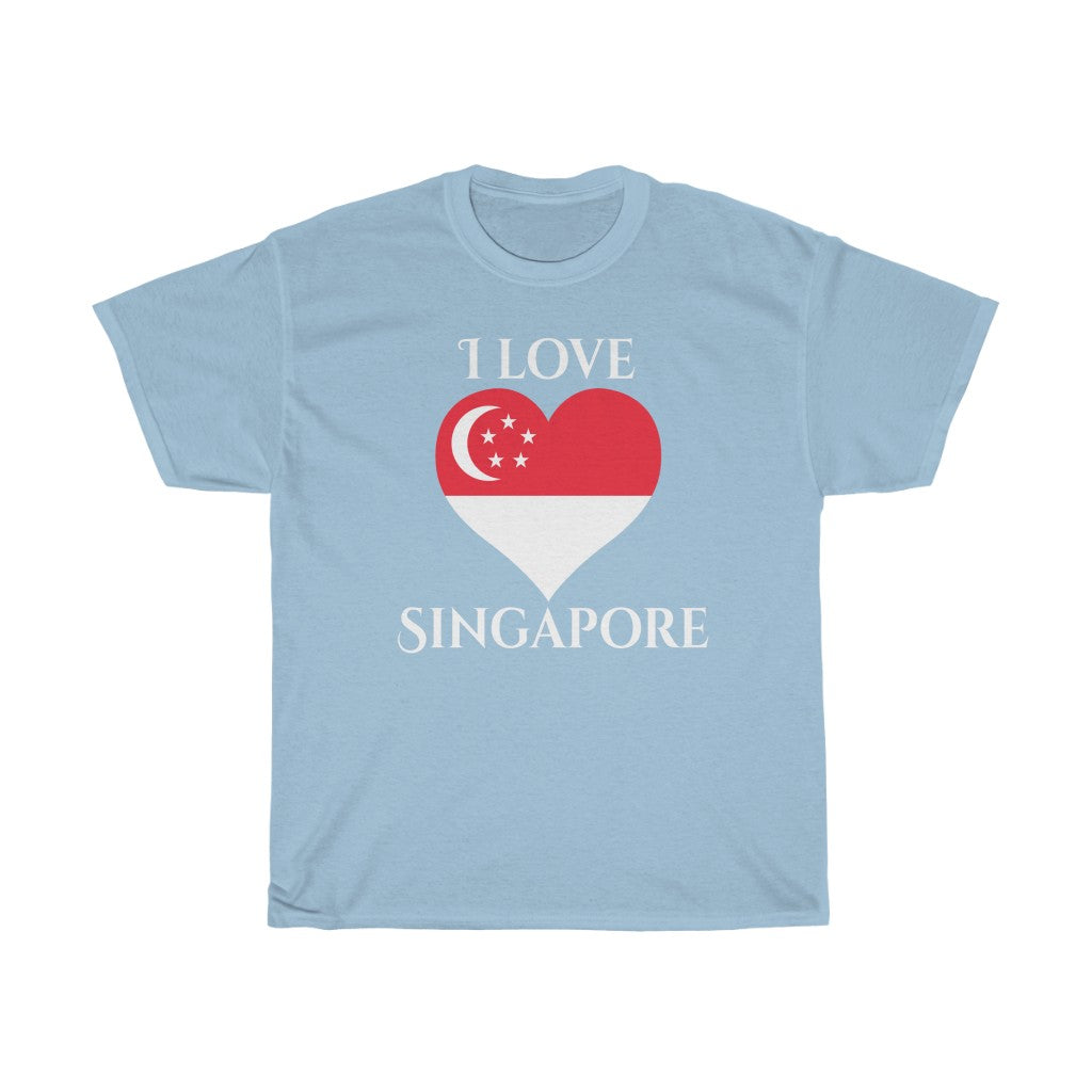 Singapore Heart Flag Standard Tee 2 - Unisex