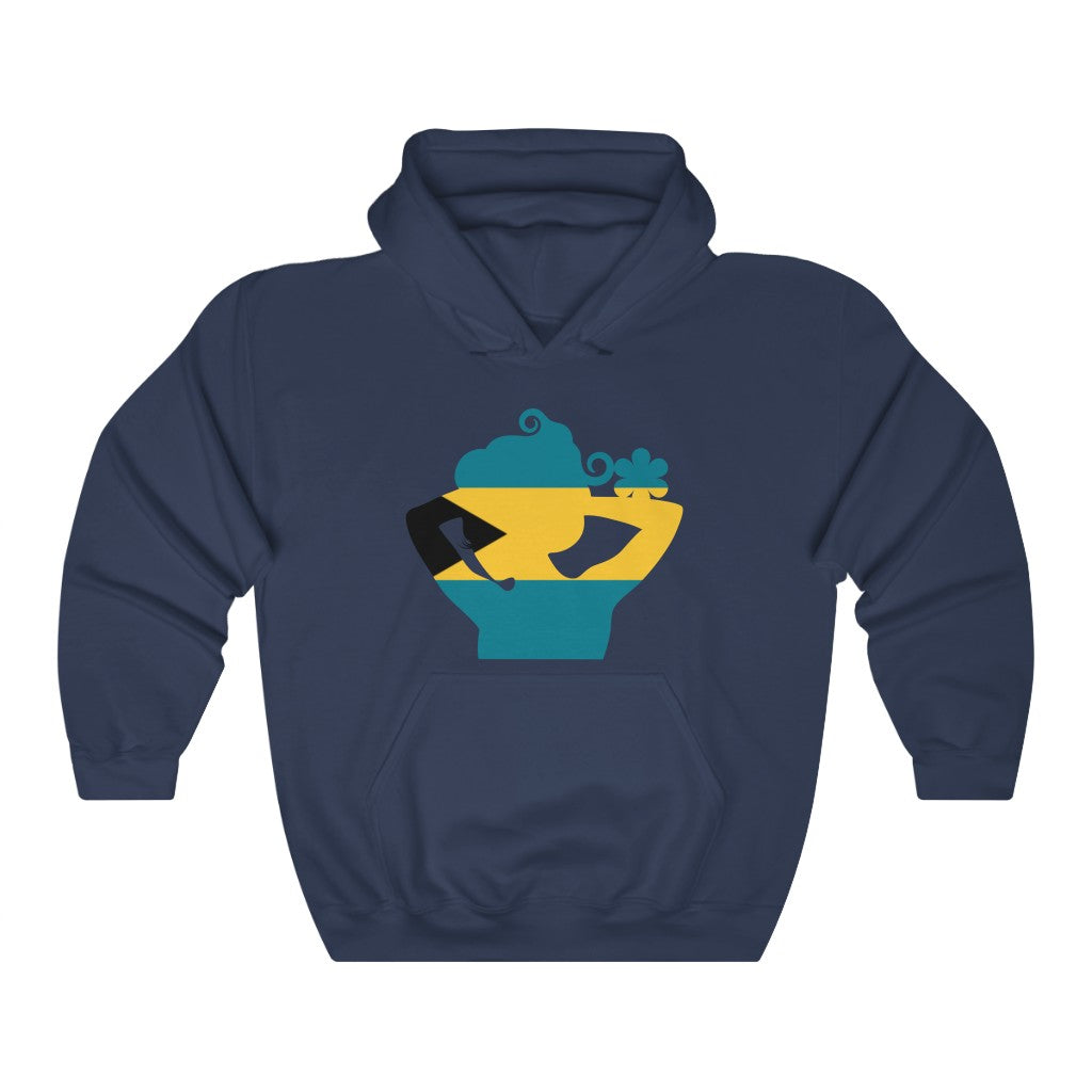 Bahamas Lady Flag Hoodie Sweatshirt - Unisex