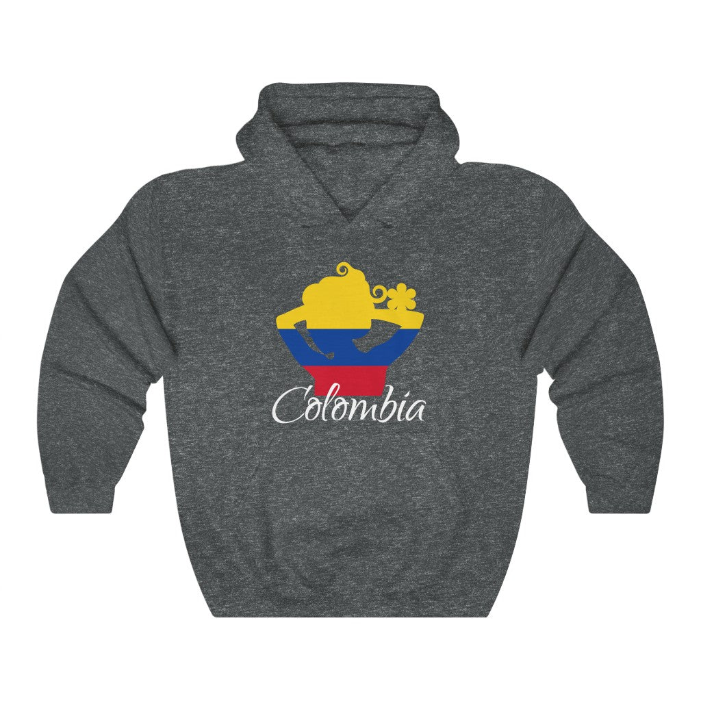 Colombia Lady Flag Hoodie Sweatshirt 2 - Unisex