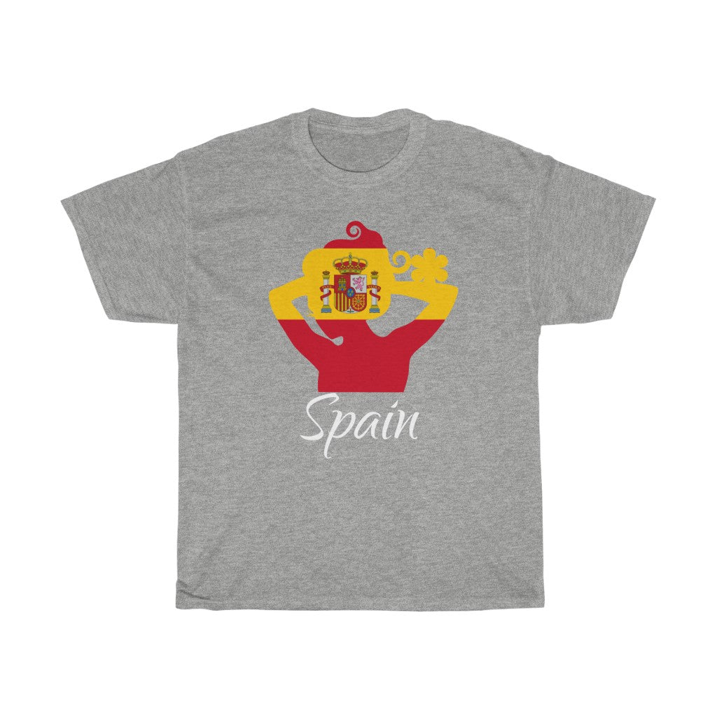 Spain Lady Flag Standard Tee 2 - Unisex