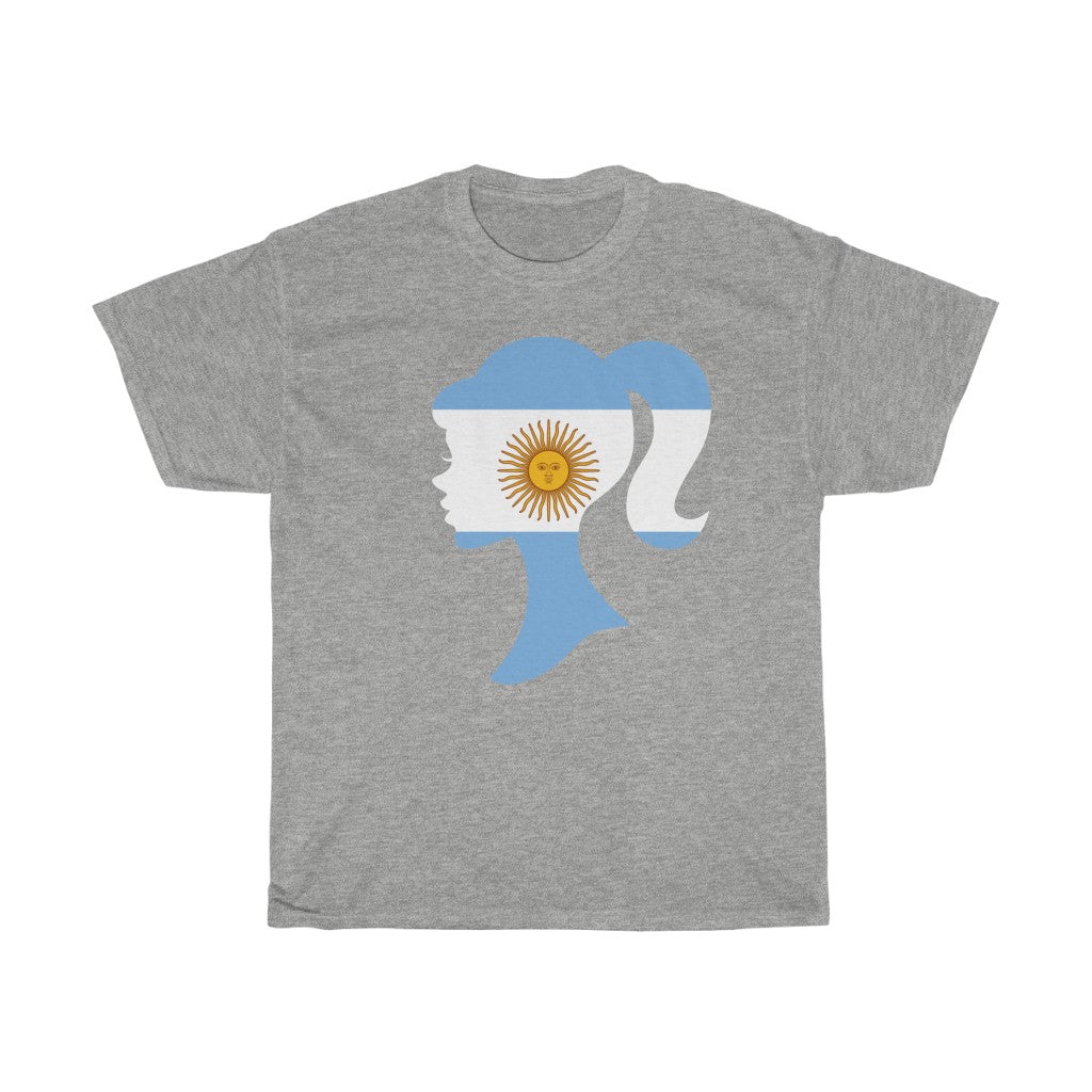 Argentina Girl Flag Standard Tee - Unisex