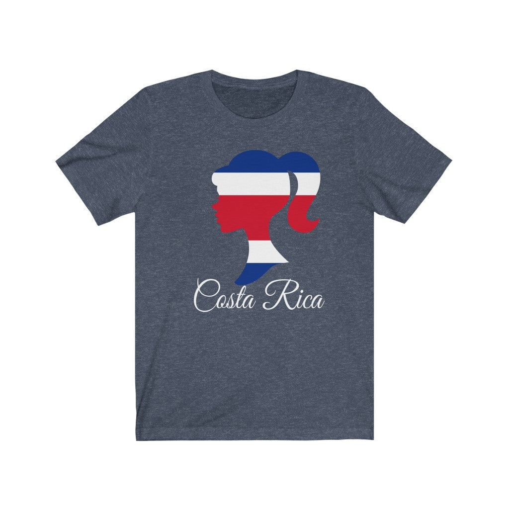 Costa Rica Girl Flag Premium Tee 2 - Unisex