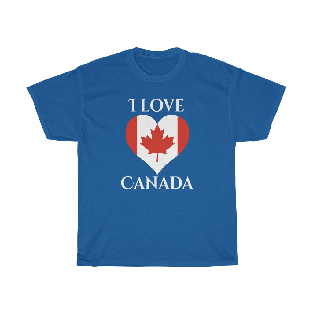 Canada Heart Flag Standard Tee 2 - Unisex