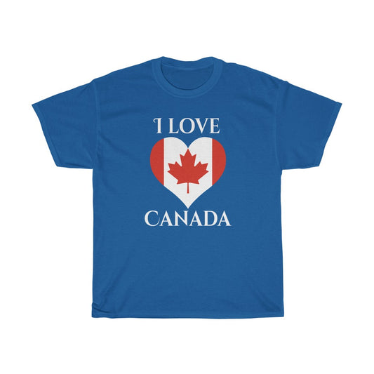 Canada Heart Flag Standard Tee 2 - Unisex