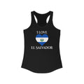 El Salvador Heart Flag Tank 2 - Women