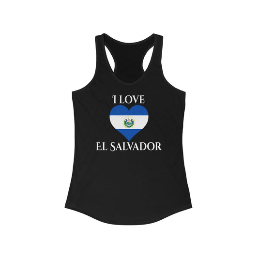 El Salvador Heart Flag Tank 2 - Women