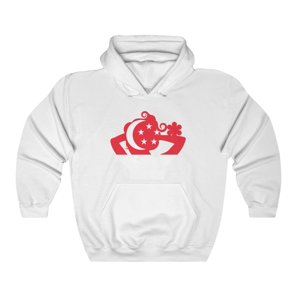Singapore Lady Flag Hoodie Sweatshirt - Unisex