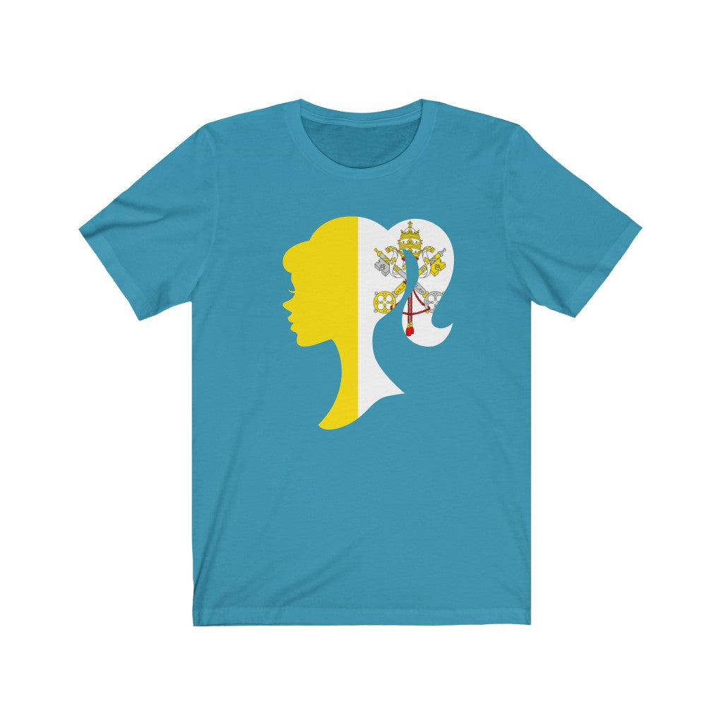 Holy See Girl Flag Premium Tee - Unisex