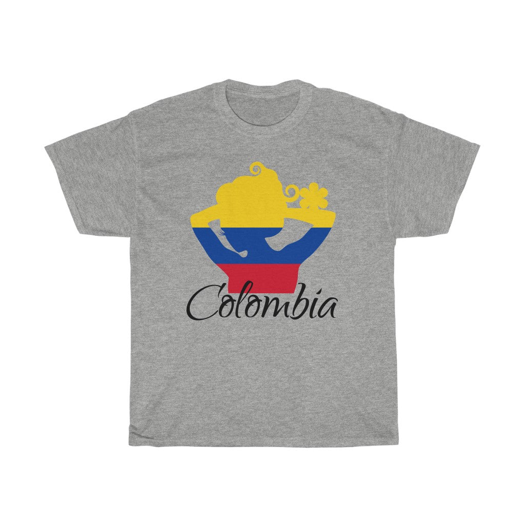 Colombia Lady Flag Standard Tee 1 - Unisex