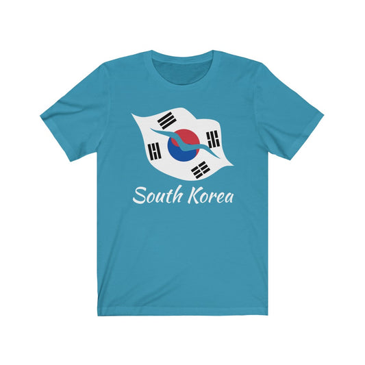 South Korea Lips Flag Premium Tee 2 - Unisex
