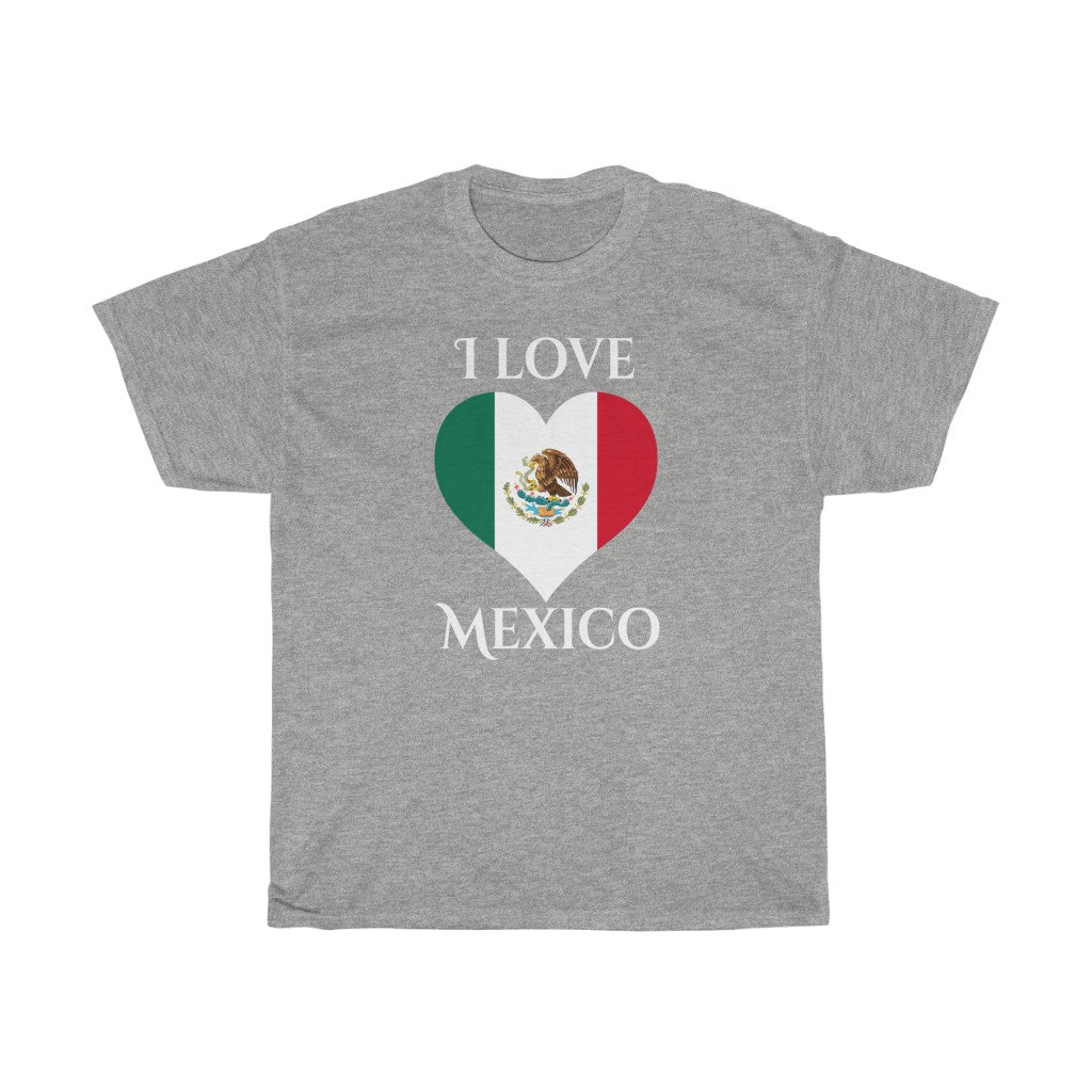 Mexico Heart Flag Standard Tee 2 - Unisex