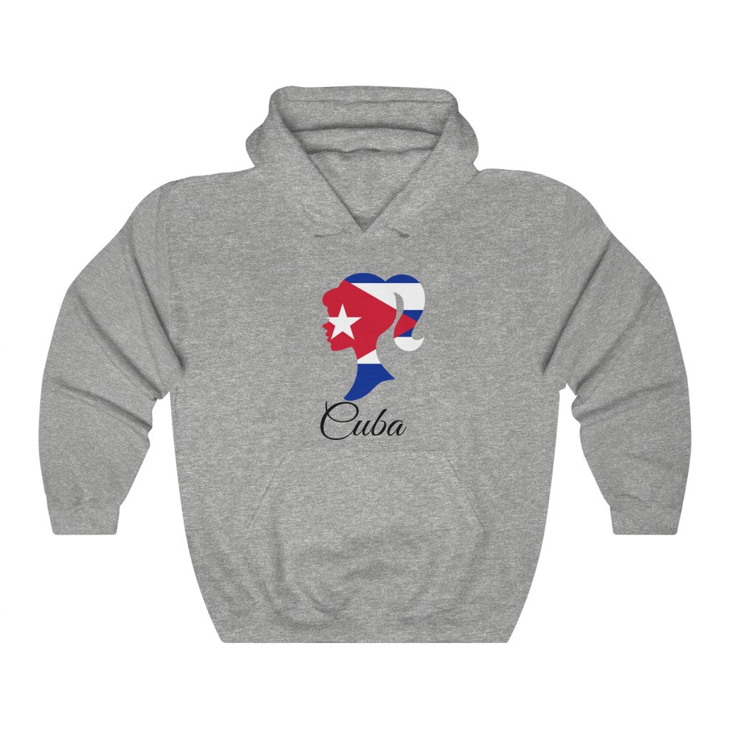 Cuba Girl Flag Hoodie Sweatshirt 1 - Unisex