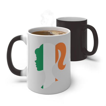 Ireland Girl Color Changing Mug