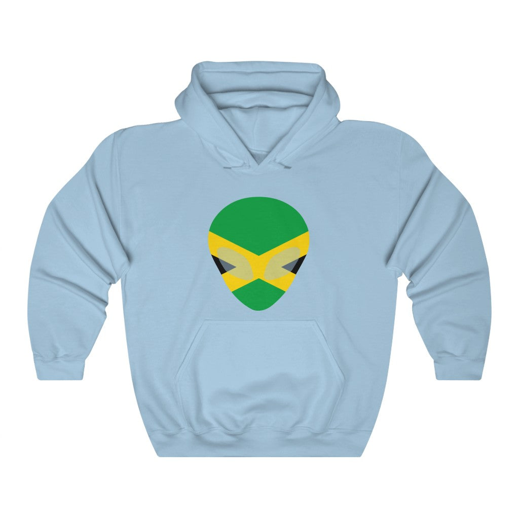 Jamaica Alien Flag Hoodie Sweatshirt - Unisex