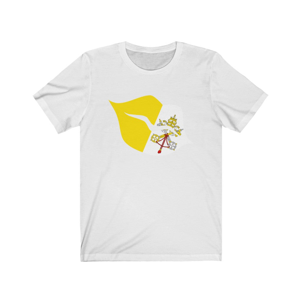 Holy See Lips Flag Premium Tee - Unisex