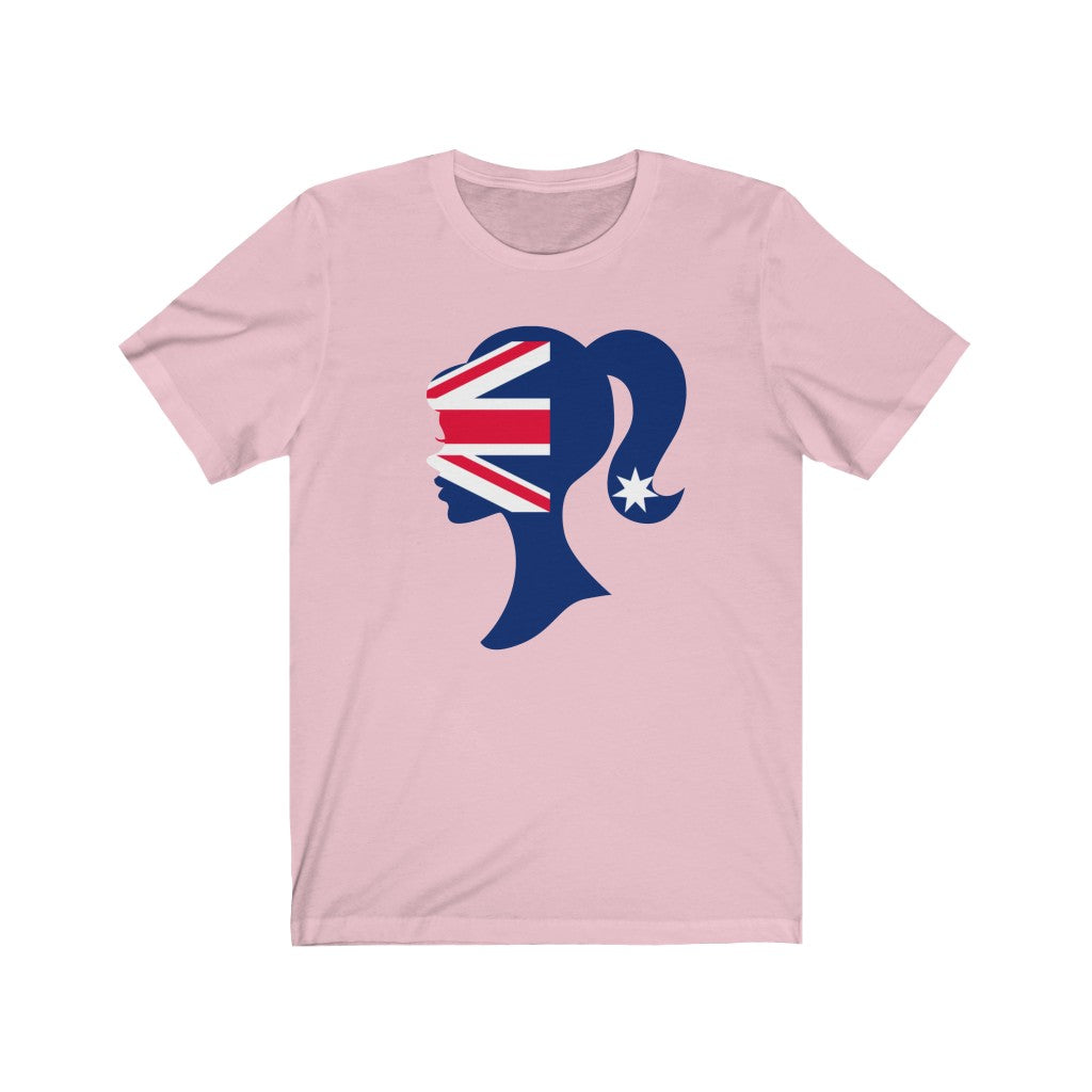 Australia Girl Flag Premium Tee - Unisex