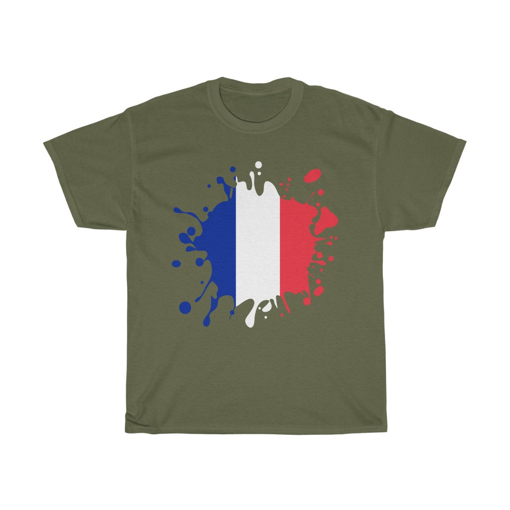 France Splat Flag Standard Tee - Unisex