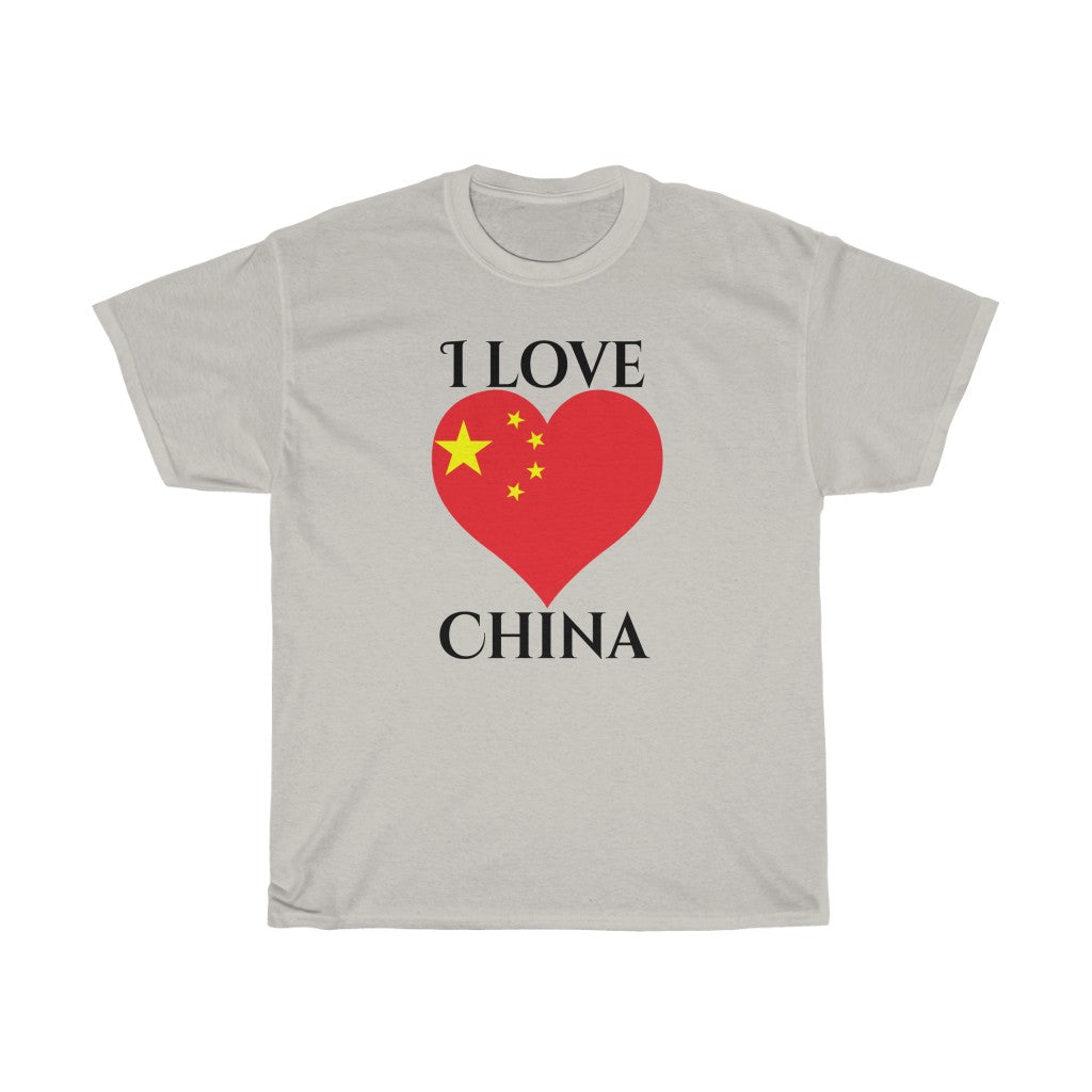 China Heart Flag Standard Tee 1 - Unisex