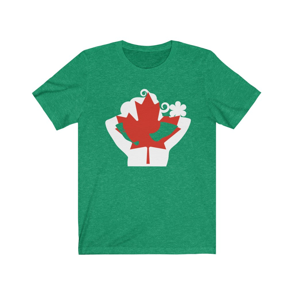 Canada Lady Flag Premium Tee - Unisex