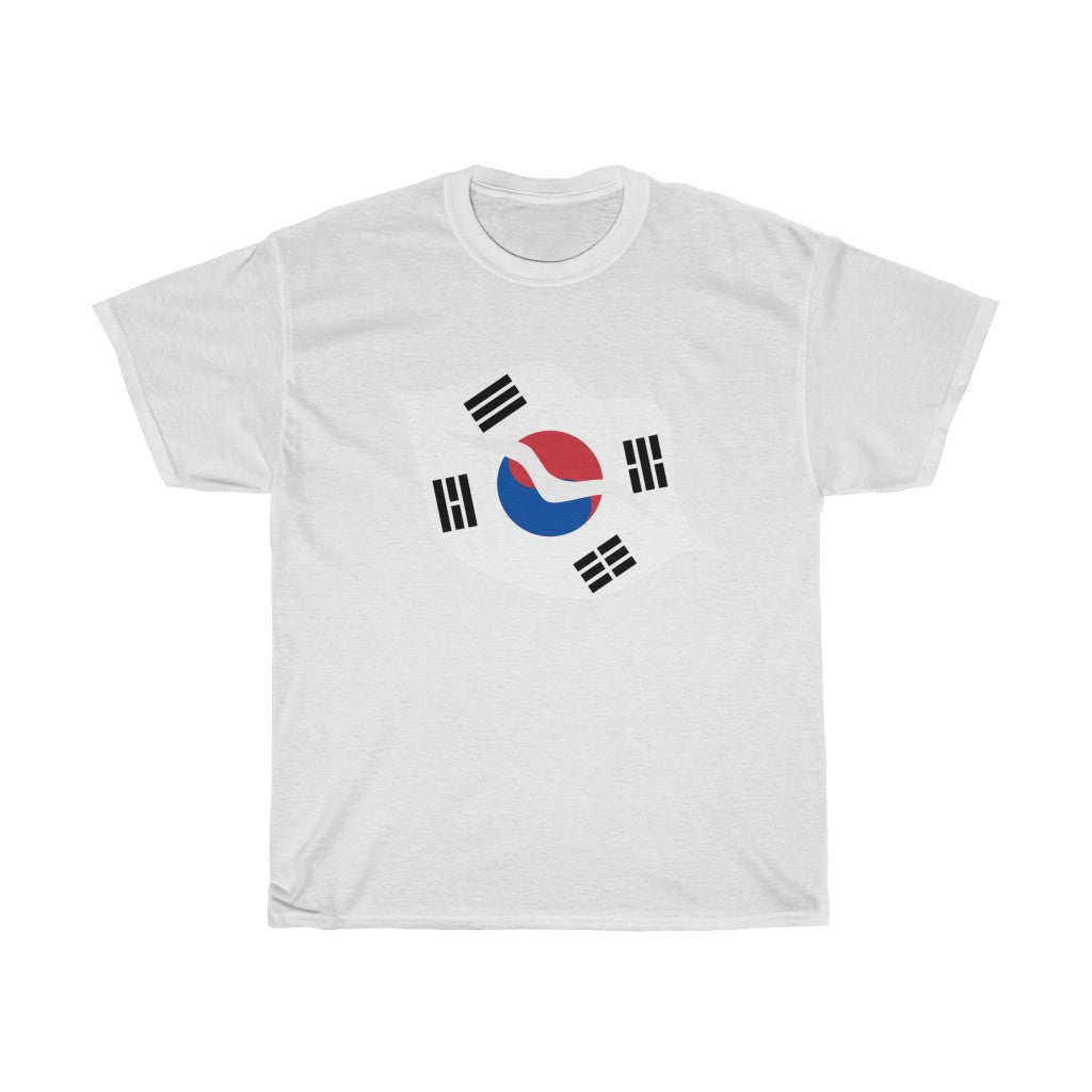 South Korea Lips Flag Standard Tee - Unisex