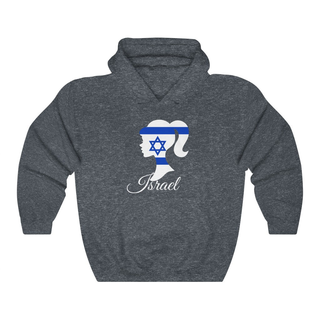 Israel Girl Flag Hoodie Sweatshirt 2 - Unisex