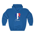 France Girl Flag Hoodie Sweatshirt 2 - Unisex