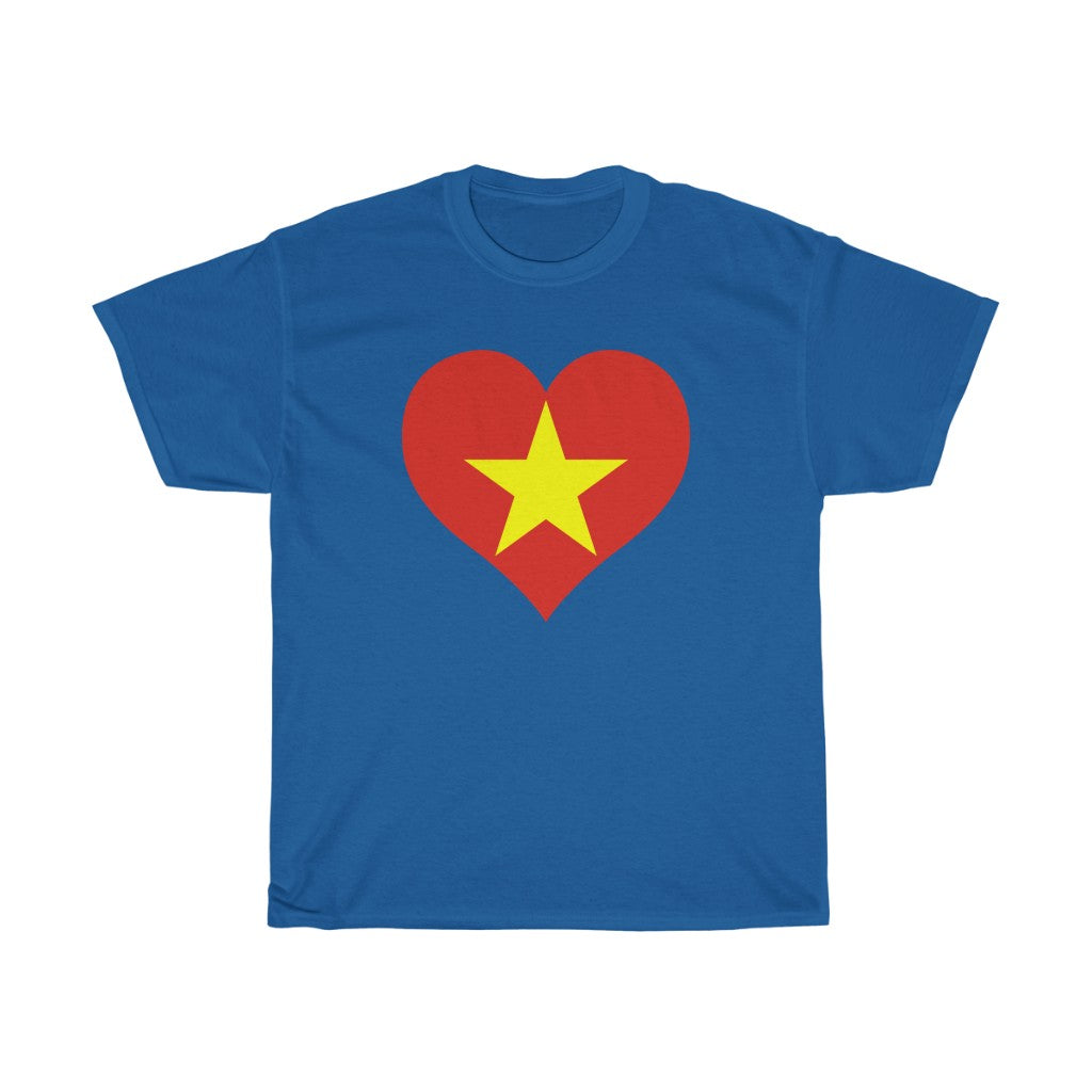 Vietnam Heart Flag Standard Tee - Unisex