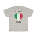 Italy Heart Flag Standard Tee 1 - Unisex