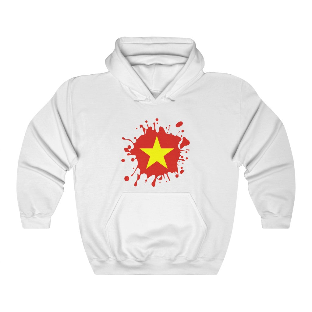 Vietnam Splat Flag Hoodie Sweatshirt - Unisex
