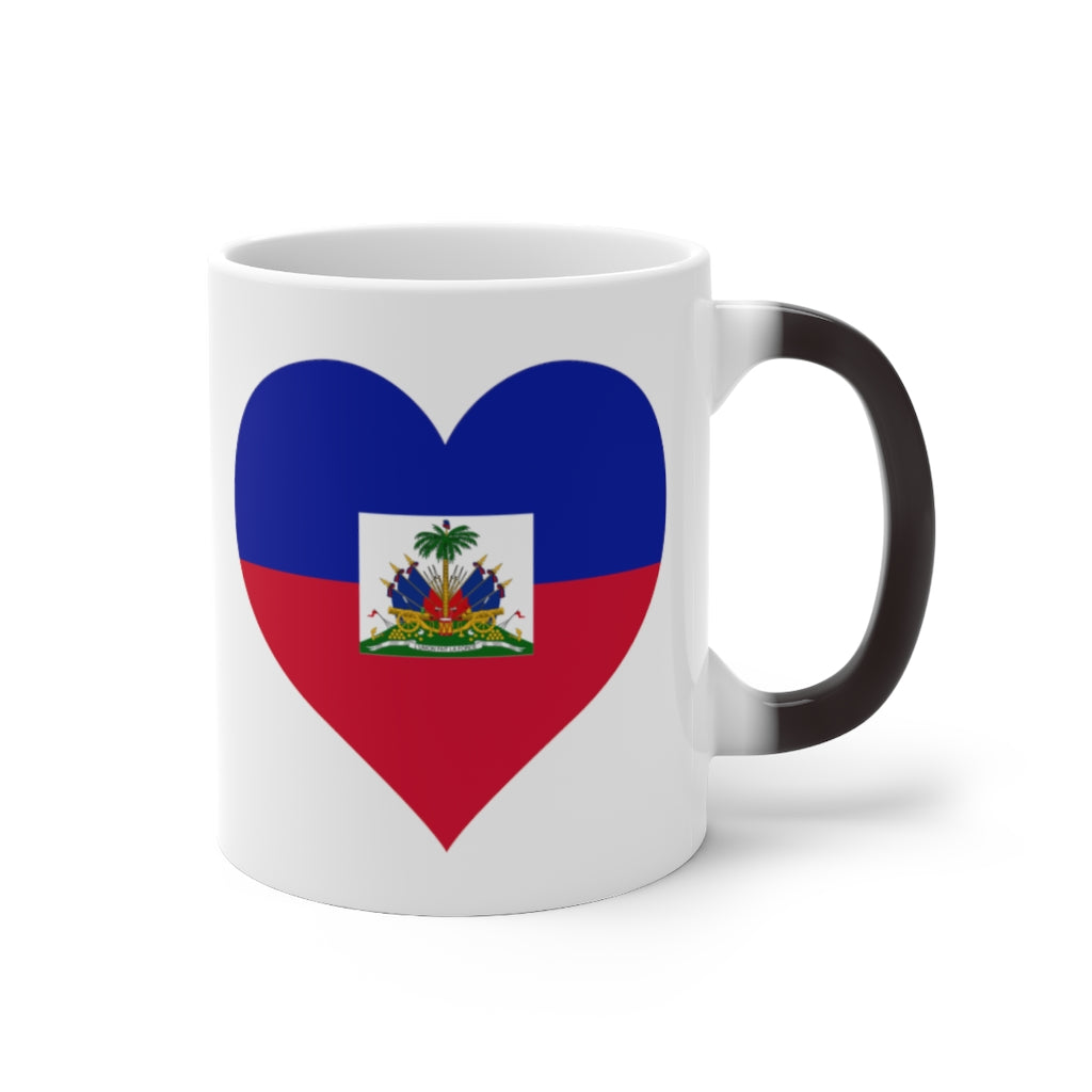 Haiti Heart Color Changing Mug