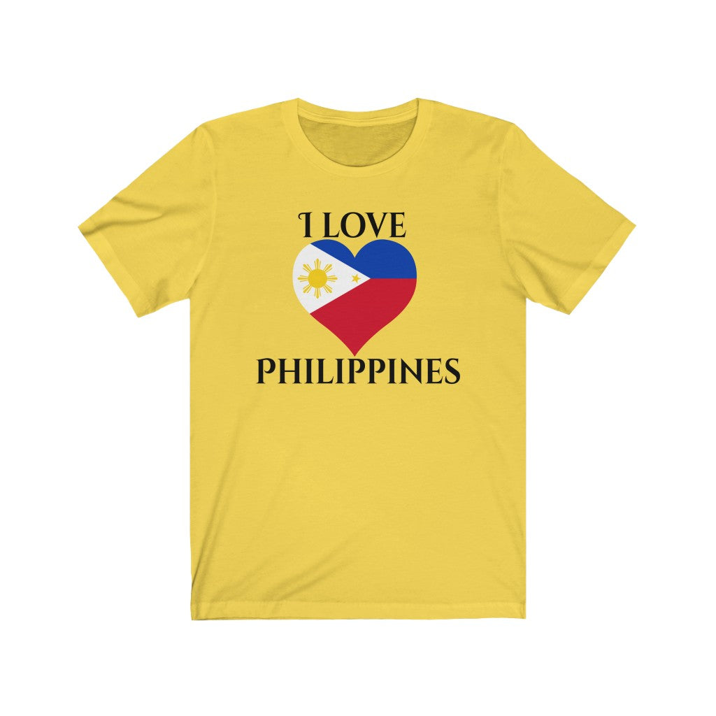 Philippines Heart Flag Premium Tee 1 - Unisex