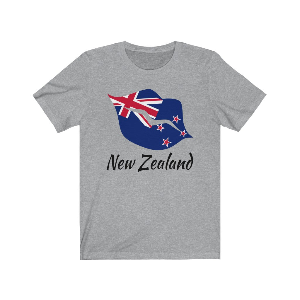 New Zealand Lips Flag Premium Tee 1 - Unisex