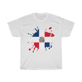 Dominican Republic Splat Flag Standard Tee - Unisex