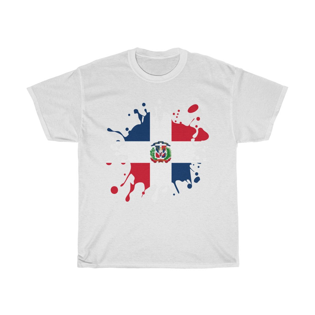Dominican Republic Splat Flag Standard Tee - Unisex