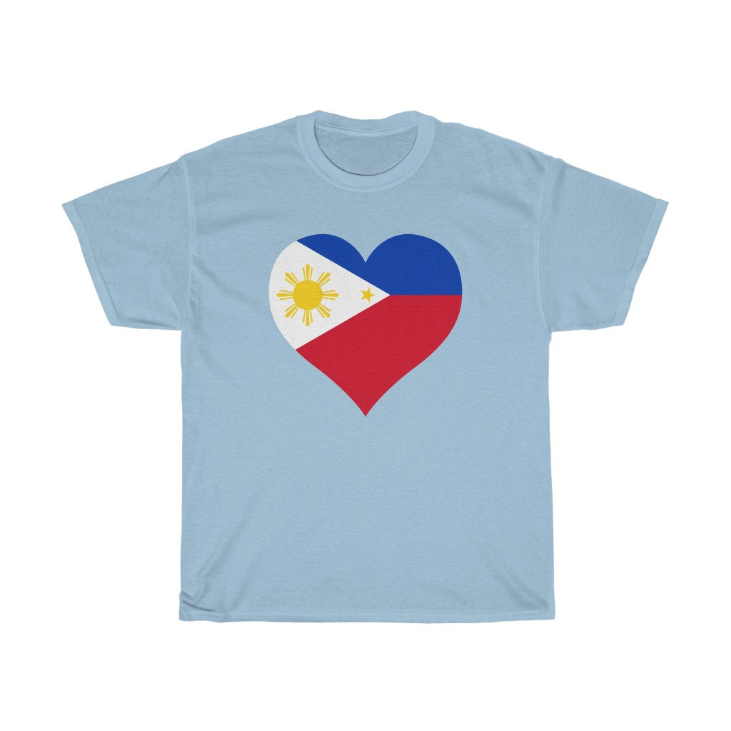 Philippines Heart Flag Standard Tee - Unisex