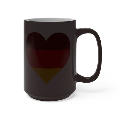 Germany Heart Color Changing Mug