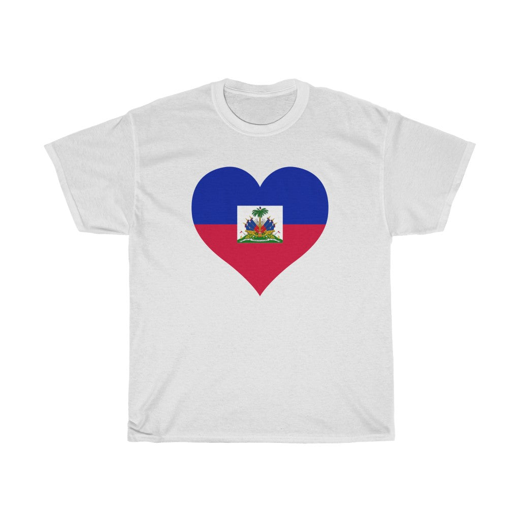 Haiti Heart Flag Standard Tee - Unisex