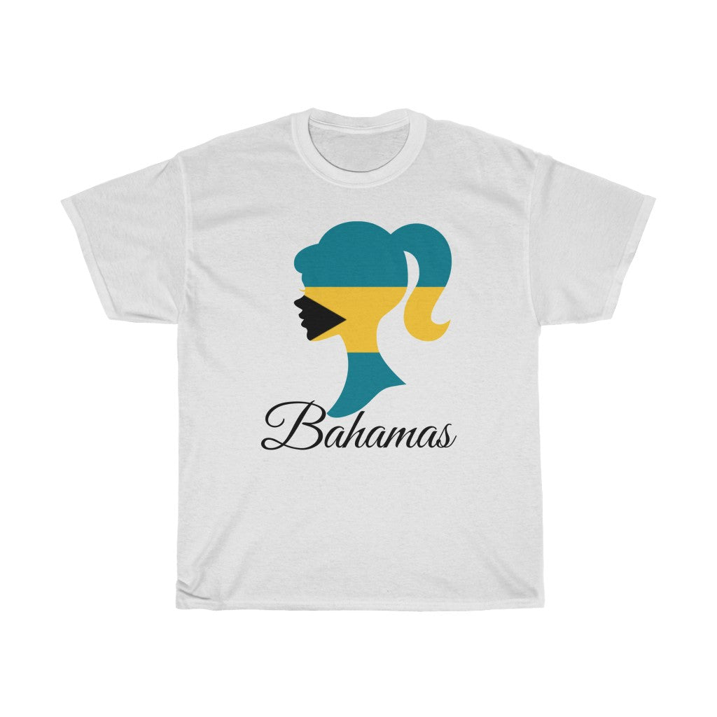 Bahamas Girl Flag Standard Tee 1 - Unisex