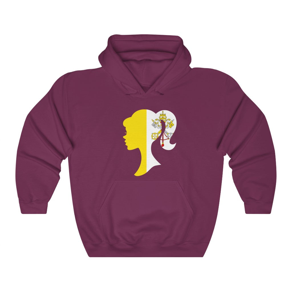 Holy See Girl Flag Hoodie Sweatshirt - Unisex